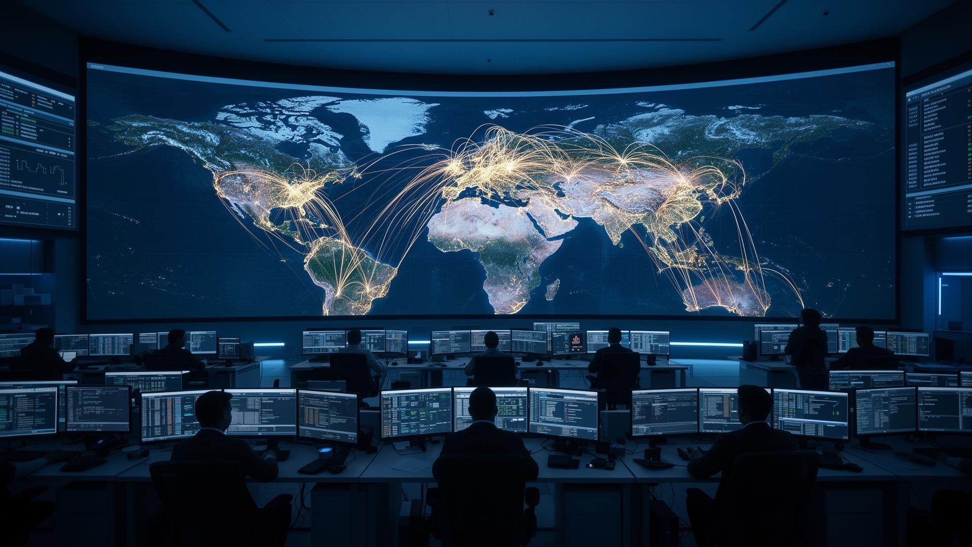 Logistics control room
